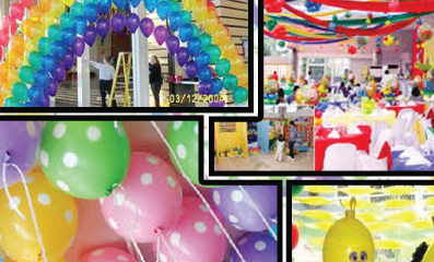 Colorful Balloon Decoration