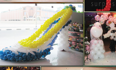 Balloon Shoe Decoration