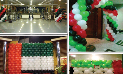 Flag Balloon Decoration