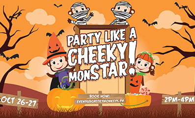 Cheeky Monkeys Philippines -Halloween Promotion